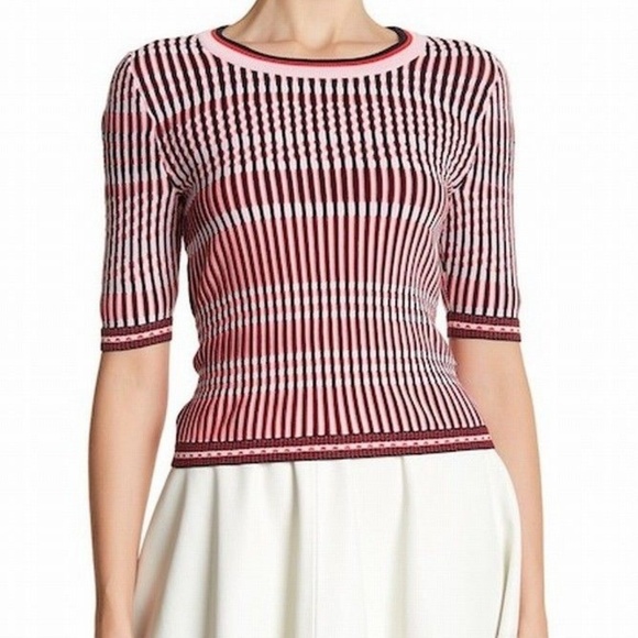 Topshop Sweaters - TopShop Mini Dash Stitch Crewneck Sweater Sz 2 NWT
